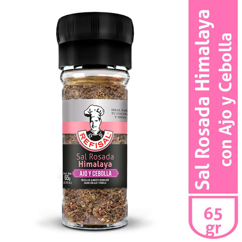 sal himalaya refisal 100g ajo/cebolla